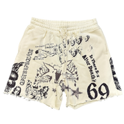 HANDMADE WITH LOVE SWEATSHORTS